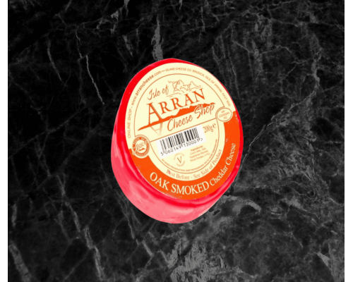 ARRAN CHEDDAR OAK SMOKED TRUCKLE 200G
